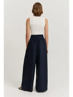 Country Road Multi Channel Palazzo Pant Navy Size AU 8 for rent on The Volte - image 4