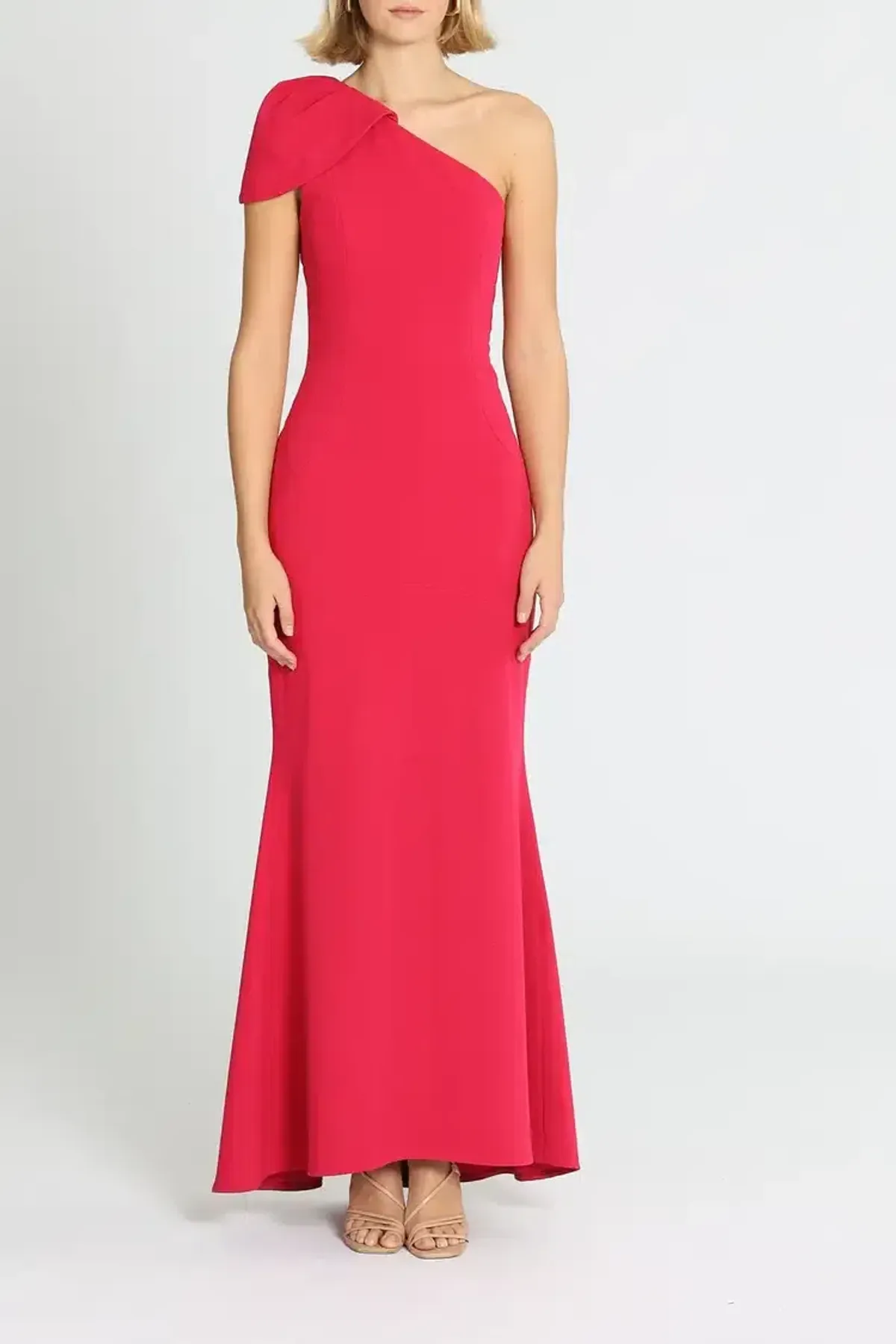Rebecca Vallance Poppy Gown in Red Size 10 - Image 1