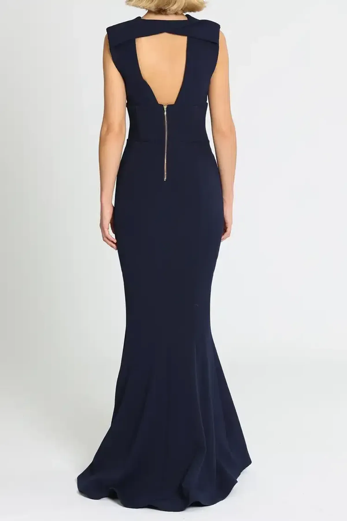 Rebecca Vallance Mimosa Gown in Blue Size 8 - Image 3