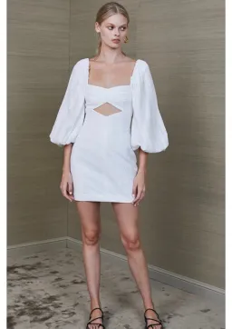 Bec & Bridge Romantique Mini Dress White Size S / AU 8 for rent on The Volte - image 1