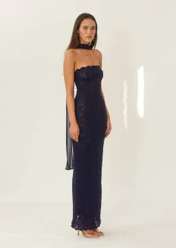Arcina Ori Meredith Dress Navy Blue Size S / AU 8 for rent on The Volte - image 2
