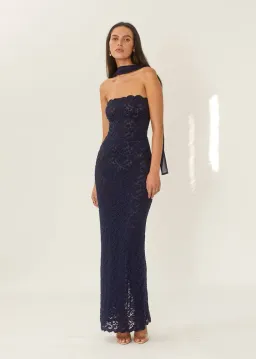 Arcina Ori Meredith Dress Navy Blue Size S / AU 8 for rent on The Volte - image 1