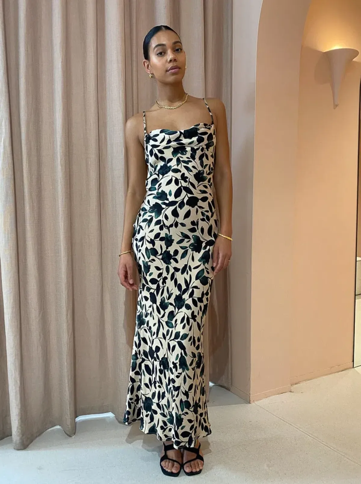 Bec & Bridge Vine Maxi Dress Floral Size 8 - Image 1