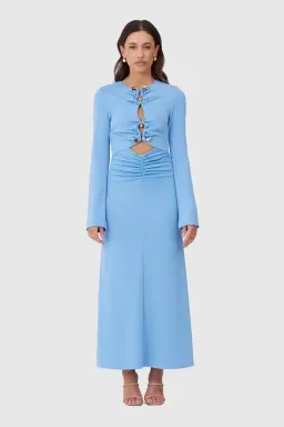 C/MEO Collective Bad Habits Blue Dress Blue Size S/Au 8 for rent on The Volte - image 1