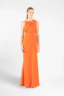 One Fell Swoop Dakota Gown in Chilli Size 8 for rent on The Volte - image 1