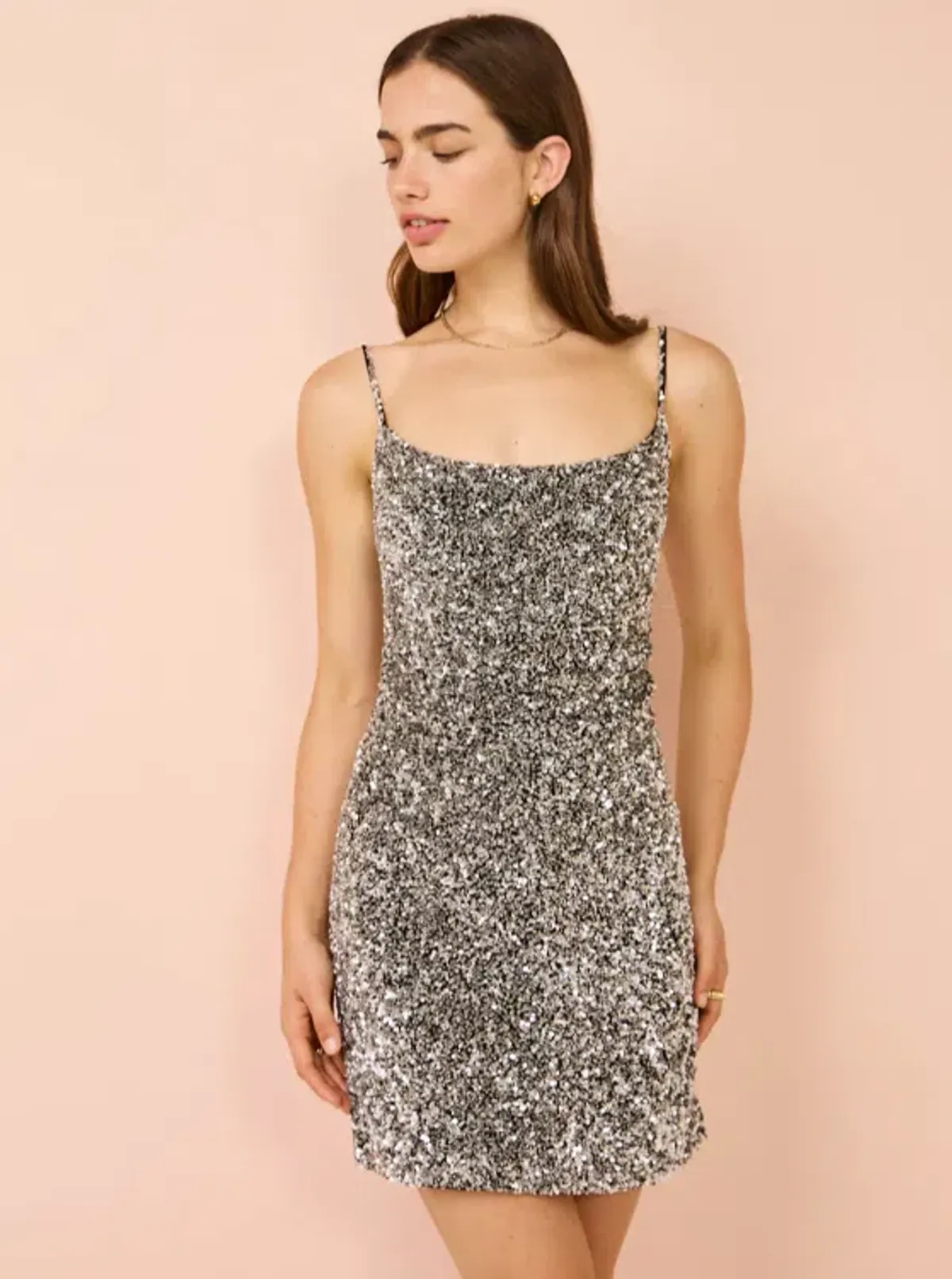 Rachel Gilbert Corrie Mini In Silver Size 8 - Image 1