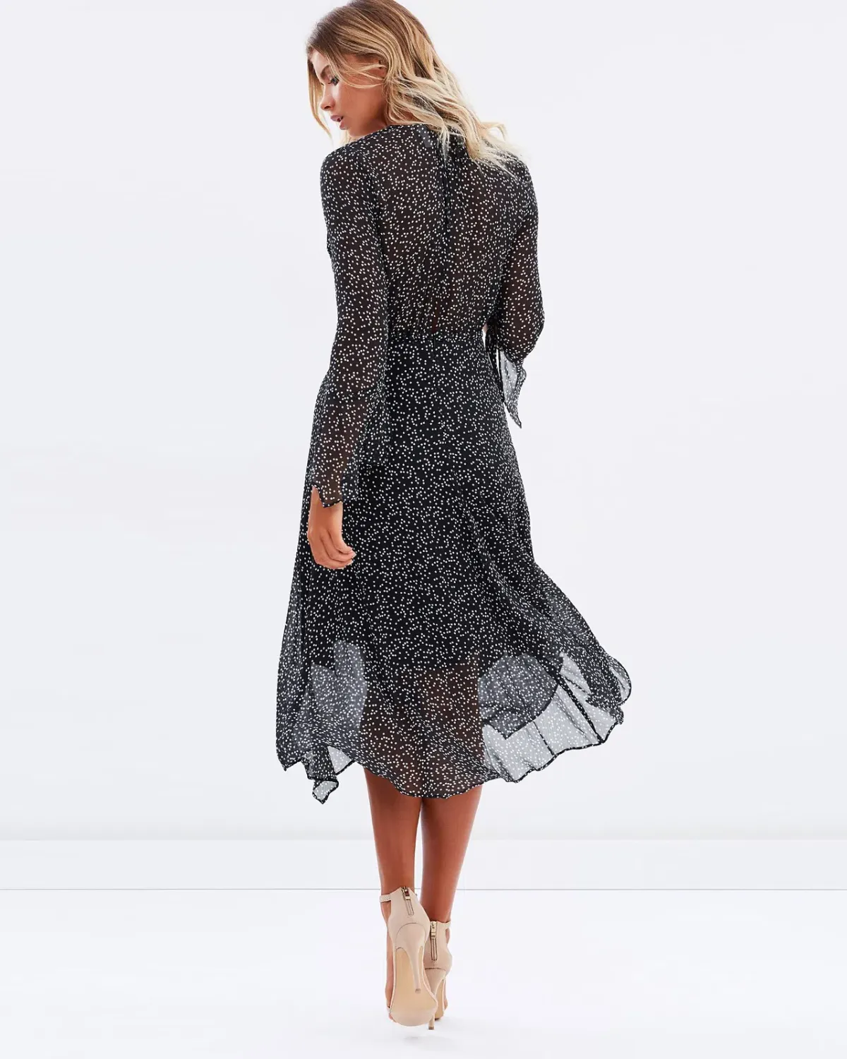 Bec & Bridge Stargazer Midi Dress Black Size 10 - Image 3