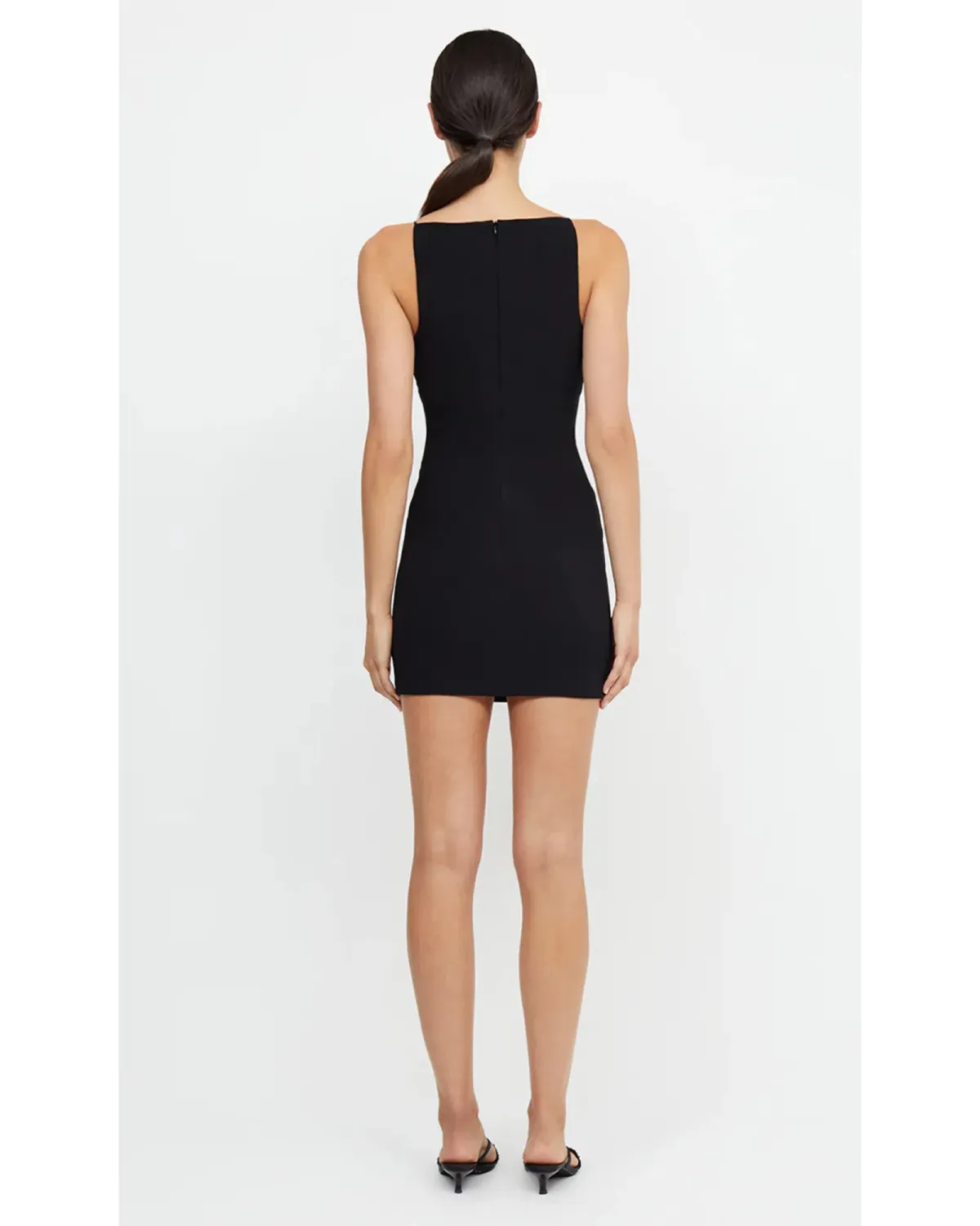 Bec & Bridge Clover Mini Dress Black Size AU 14 - Image 2