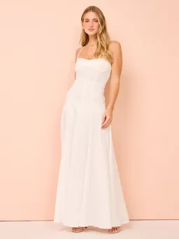 Auteur Studio Sloane Maxi Dress White Size 8 for rent on The Volte - image 1