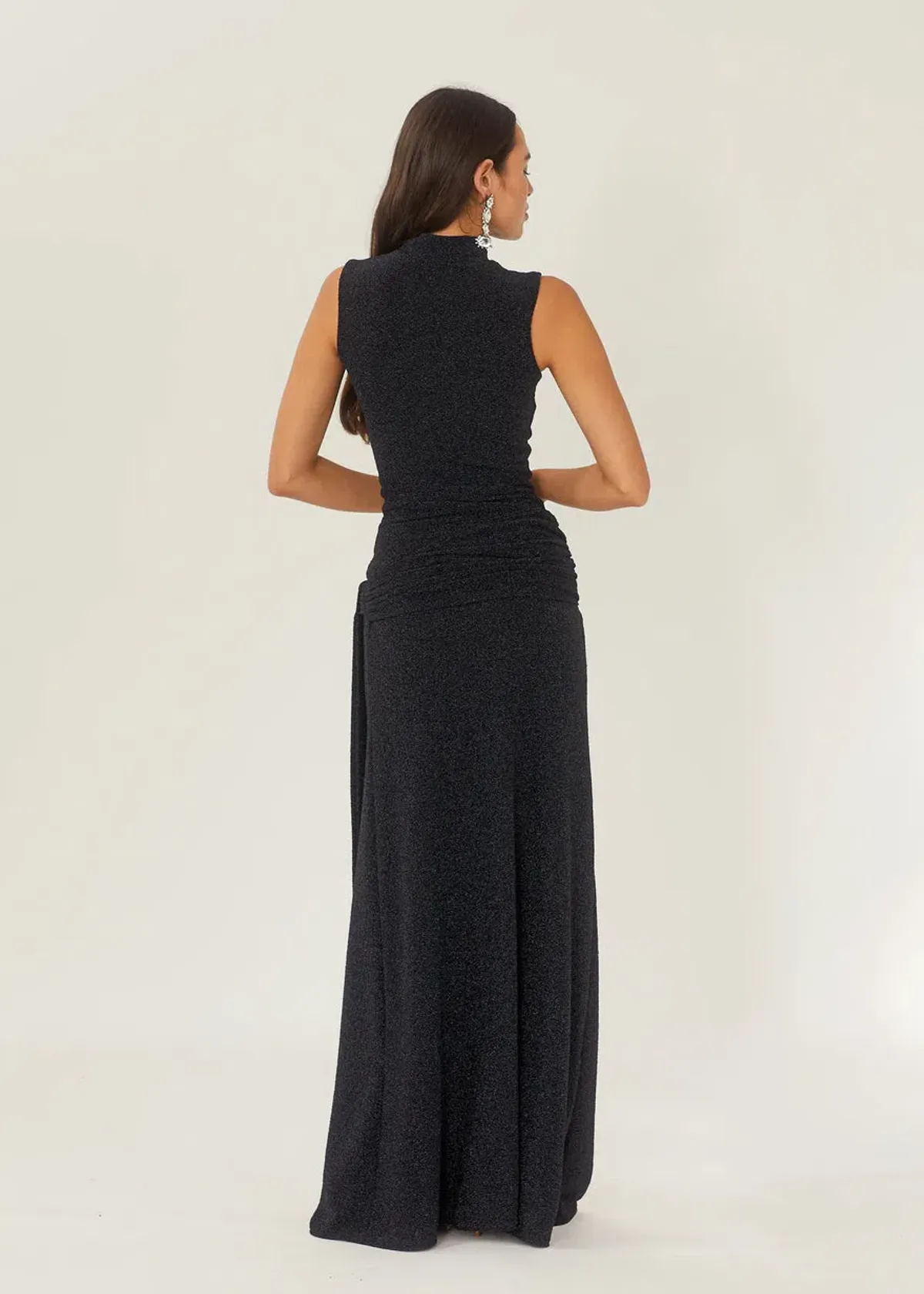 Arcina Ori Monica Dress Midnight Blue Size S/AU 8 - Image 3