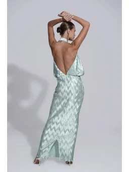 Lidee Riviera Sleeveless Gown Seamfoam Size AU 10 for rent on The Volte - image 2