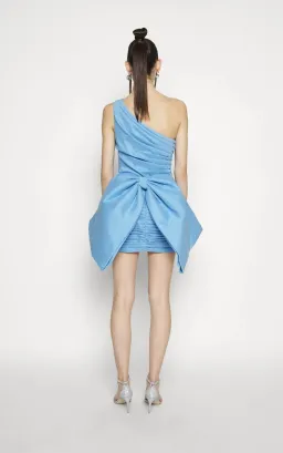 Rachel Gilbert Marco Mini Dress in Blue Size 3/AU12 for rent on The Volte - image 2