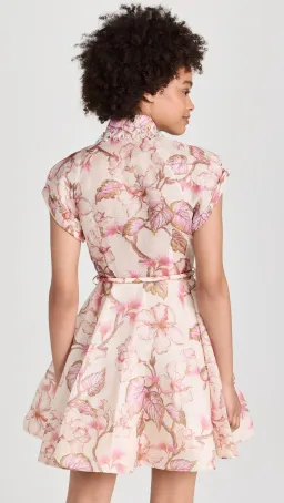 Zimmermann Matchmaker Flip Mini in Coral Hibiscus Size 0 / AU 8  for rent on The Volte - image 2