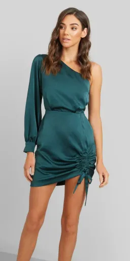 Kookai Vangeline Mini Dress Green Size 6 for rent on The Volte - image 1