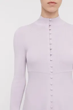 Scanlan Theodore Polo Dress Mauve Size 6 for rent on The Volte - image 4