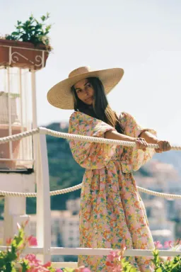 La Boheme Frida Maxi Dress Palermo Floral One Size for rent on The Volte - image 2