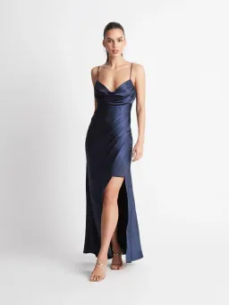 Sheike Bella Dress in Ink Navy Size AU 6 for rent on The Volte - image 1