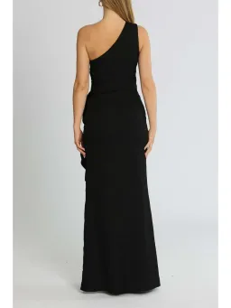 Rebecca Vallance Greta Tier Gown in Black Size AU 10 for rent on The Volte - image 2