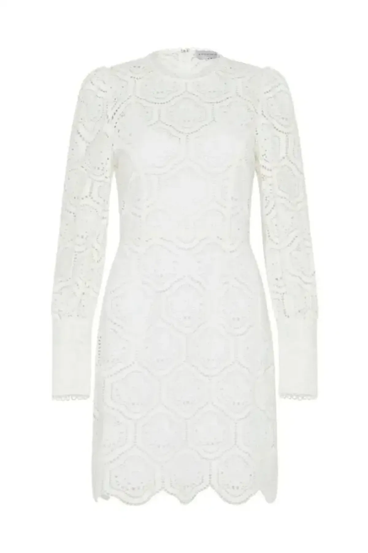 Rebecca Vallance Savannah Mini Dress Ivory Size 8 - Image 2