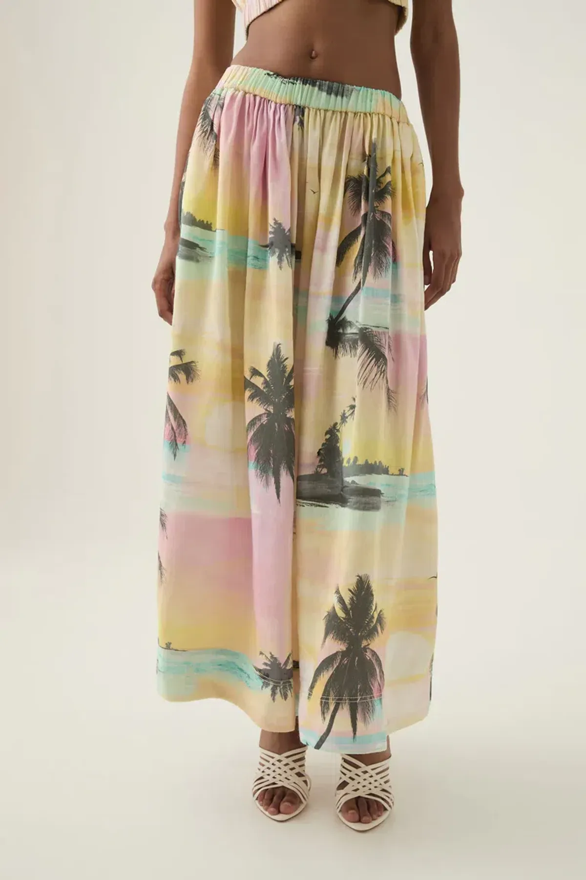 Aje Nicolette Maxi Skirt and Nicolette Elasticated Top set - size 8 - Image 5