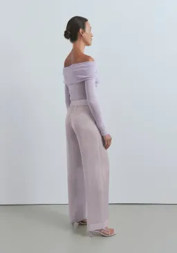 Viktoria and Woods Pilot Pants in Lavender Size 1 / AU 8 for rent on The Volte - image 5