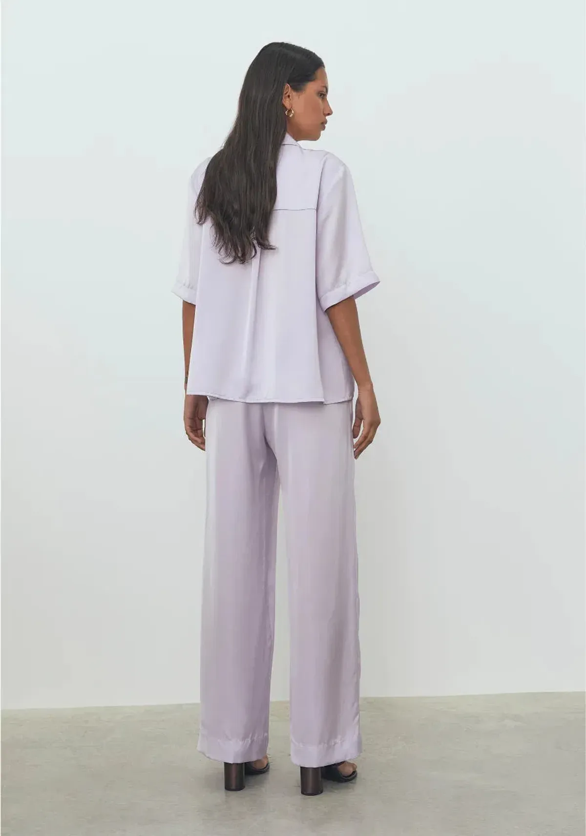 Viktoria and Woods Odyssey Shirt (00 - AU 4) & Pilot Pants (1 - AU 8) in Lavender - Image 3