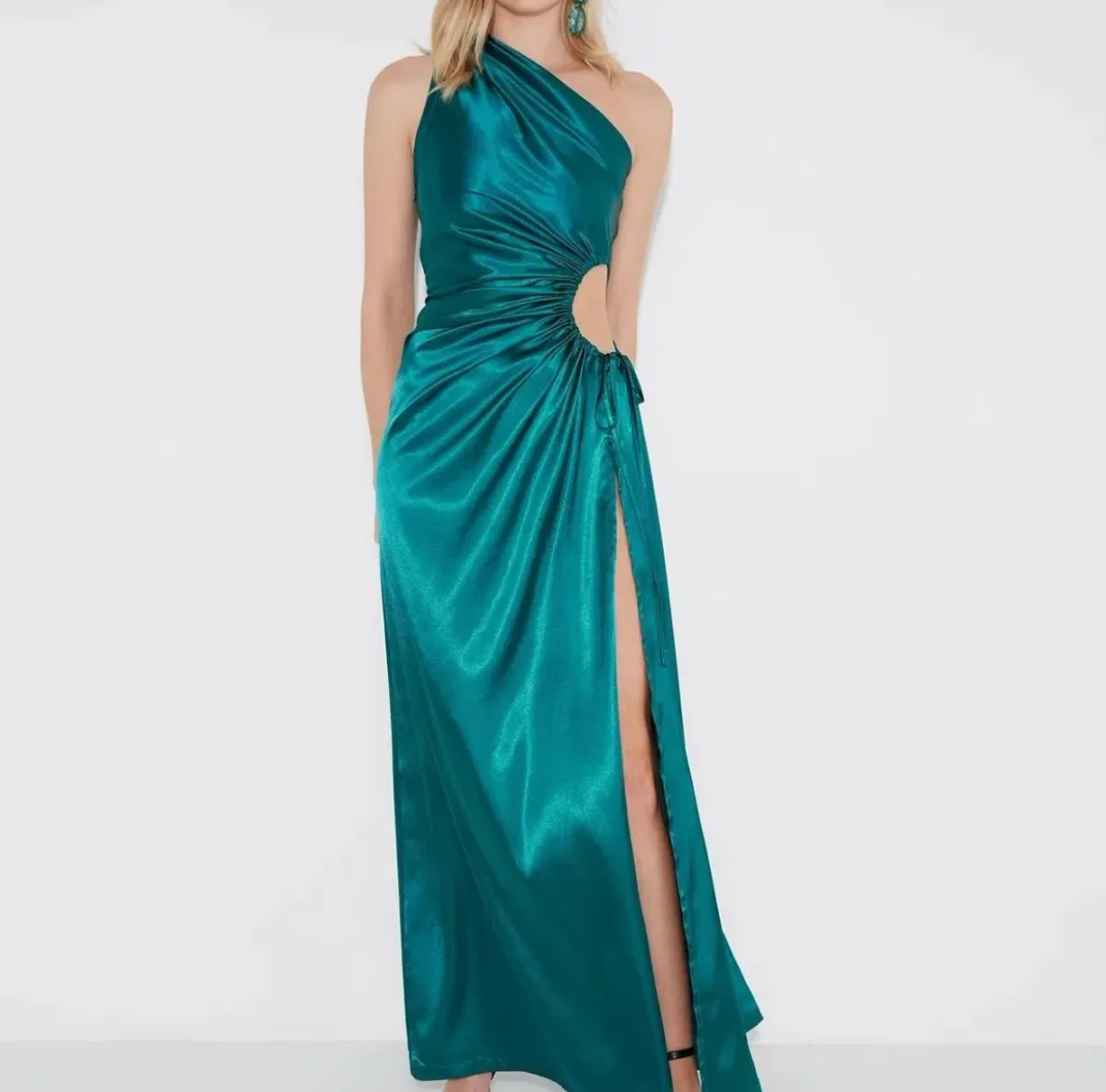 Sonya Moda Alia Dress Emerald Green Size 6  - Image 1