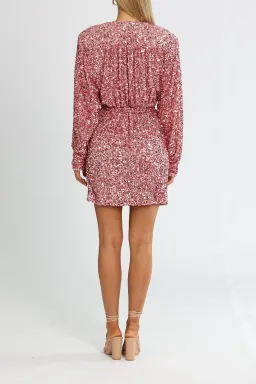 Rotate By Birger Christensen Samantha Rapture Rose Dress Print Size 16 for rent on The Volte - image 3