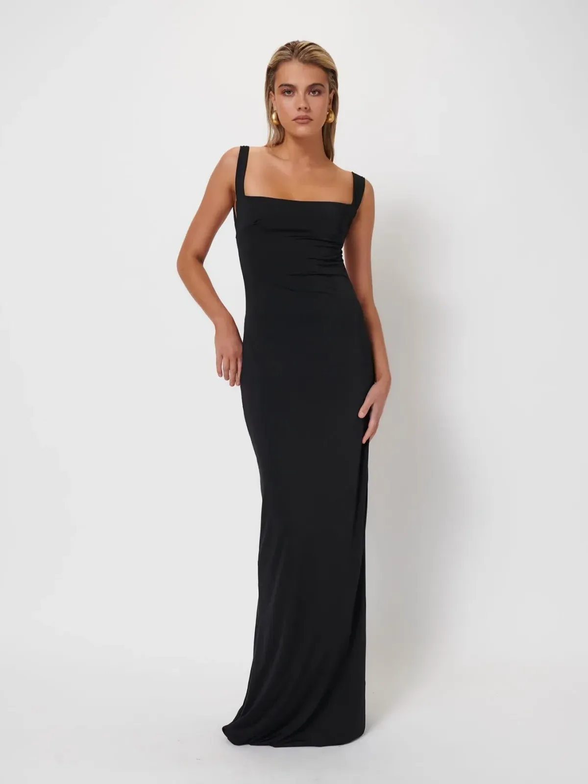 Effie Kats Helena Gown Black Size S / AU 8 - Image 1