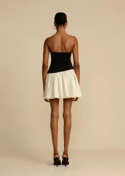 Arcina Ori Celine Mini Dress Black/Cream Size AU 8 for rent on The Volte - image 5