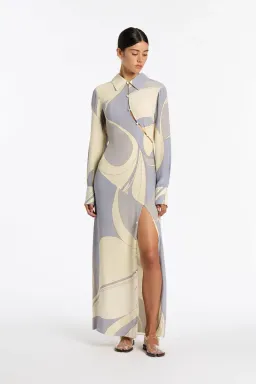 Sir the Label Adrianna Shirt Dress Print Size 1 / AU 8 for rent on The Volte - image 1