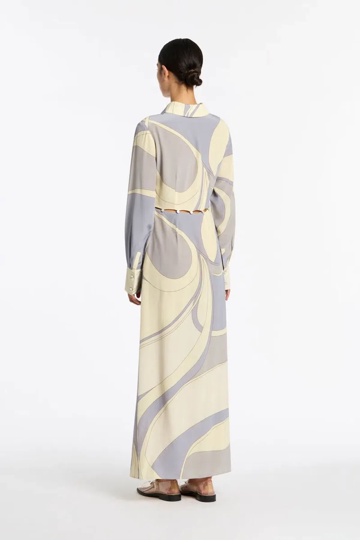 Sir the Label Adrianna Shirt Dress Print Size 1 / AU 8 - Image 3