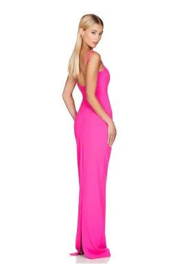 Love Nookie Bailey Maxi Dress Neon Pink Size 6 for rent on The Volte - image 3