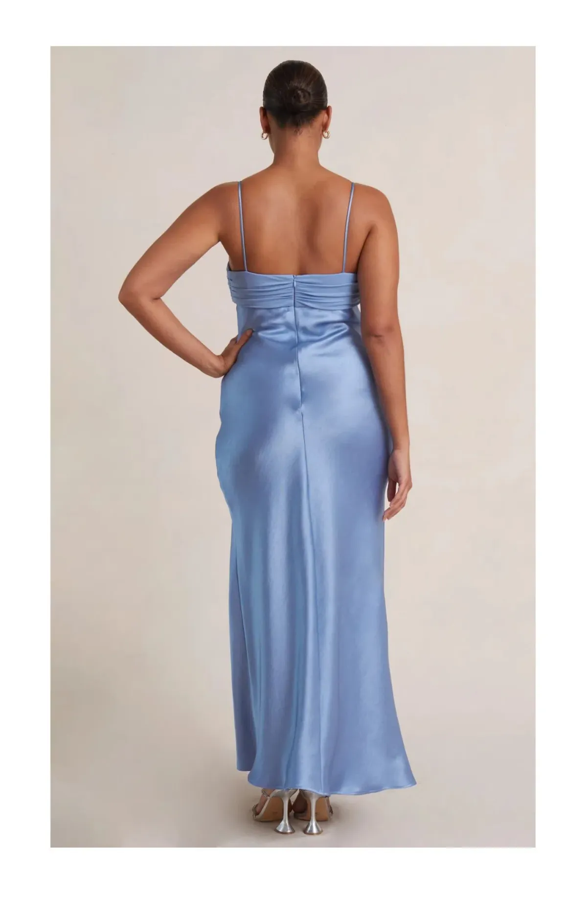 Bec and Bridge Julieta Maxi Dress Periwinkle Blue Size 8 - Image 3