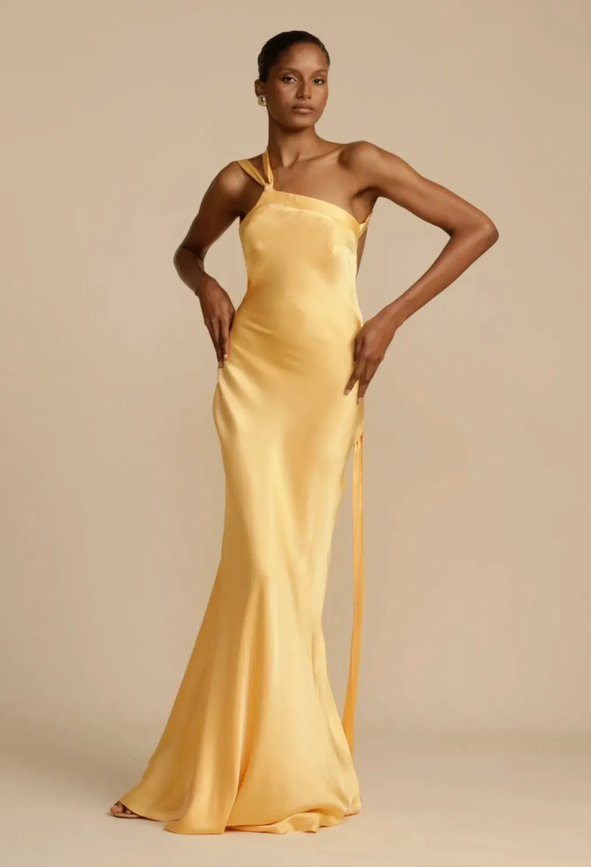 Arcina Ori Monique Dress Yellow Size 8 - Image 1