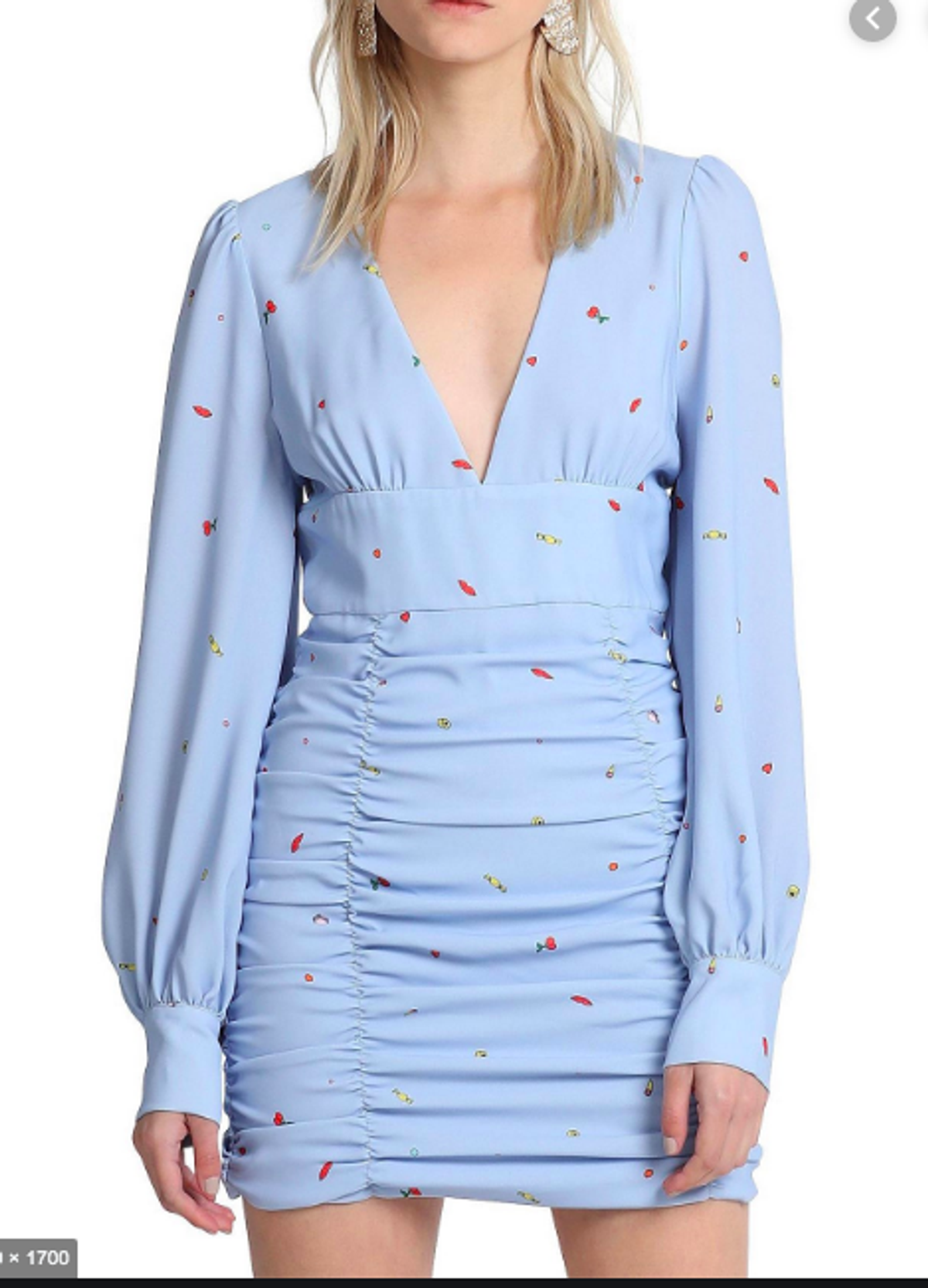Don't Speak Long Sleeve Dress Vestire - Image 1