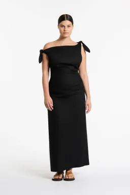 Sir The Label Bettina Off Shoulder Dress In Black Size 12 for rent on The Volte - image 4