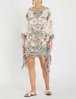 Camilla Time After Time Short Kaftan With Sheer Sleeves Size 10 for rent on The Volte - image 4