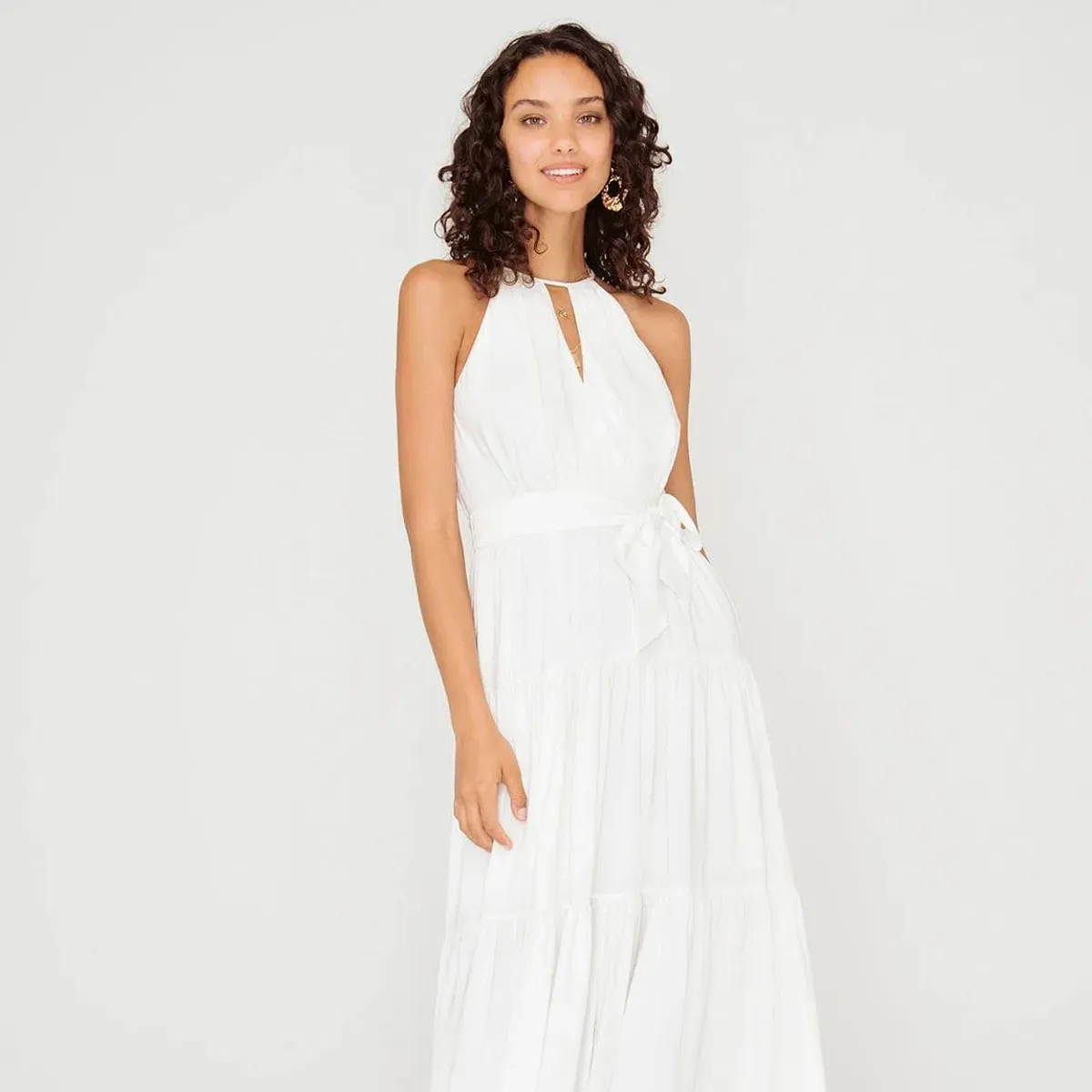 Sheike White Heat Dress White Size 16 - Image 4