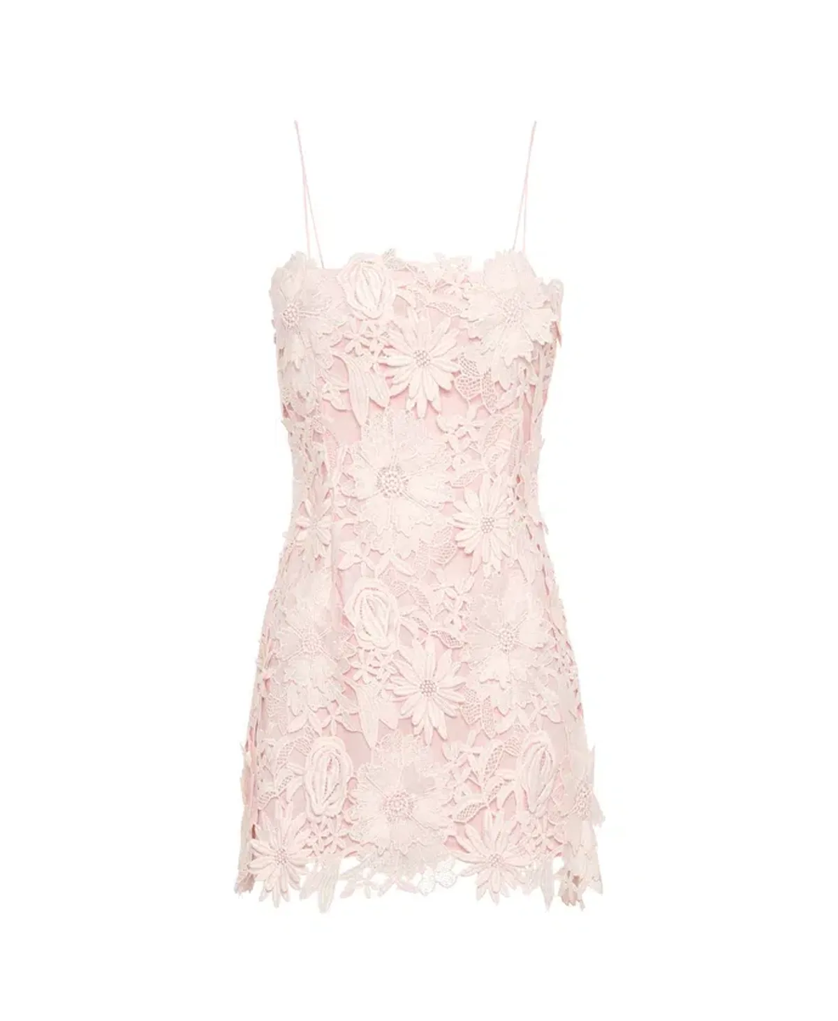 Ixiah the Label Pompom Mini Dress Floral Size 8 - Image 3