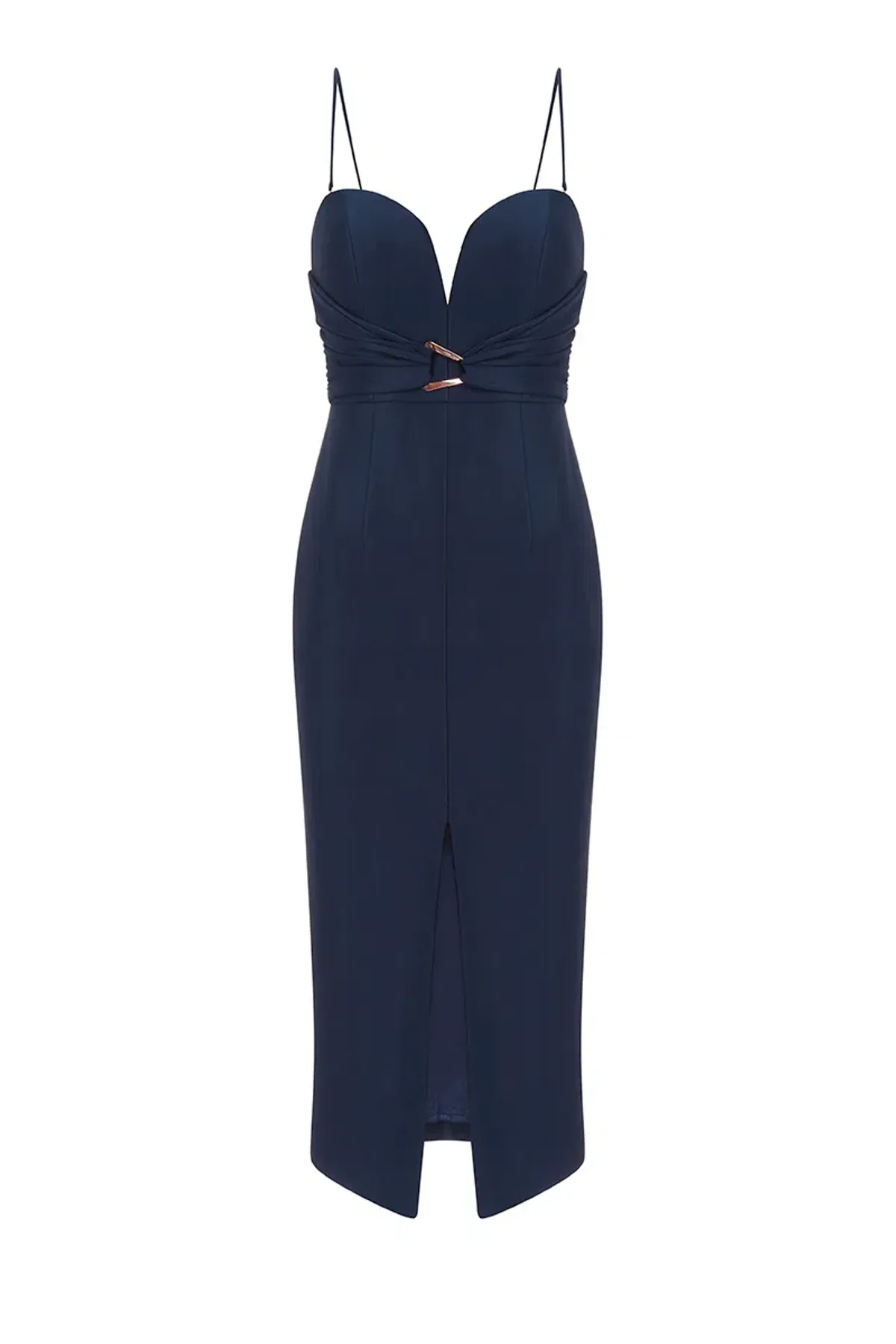 Sheike Bianca Dress Navy Size 14 - Image 2