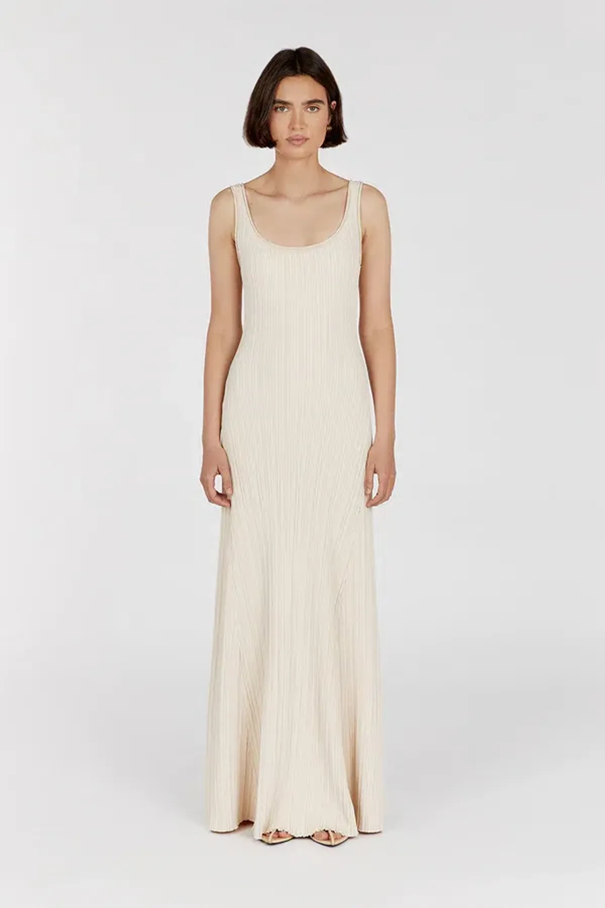 Dissh Bella Knit Maxi Dress Butter Size S / AU 8 - Image 1