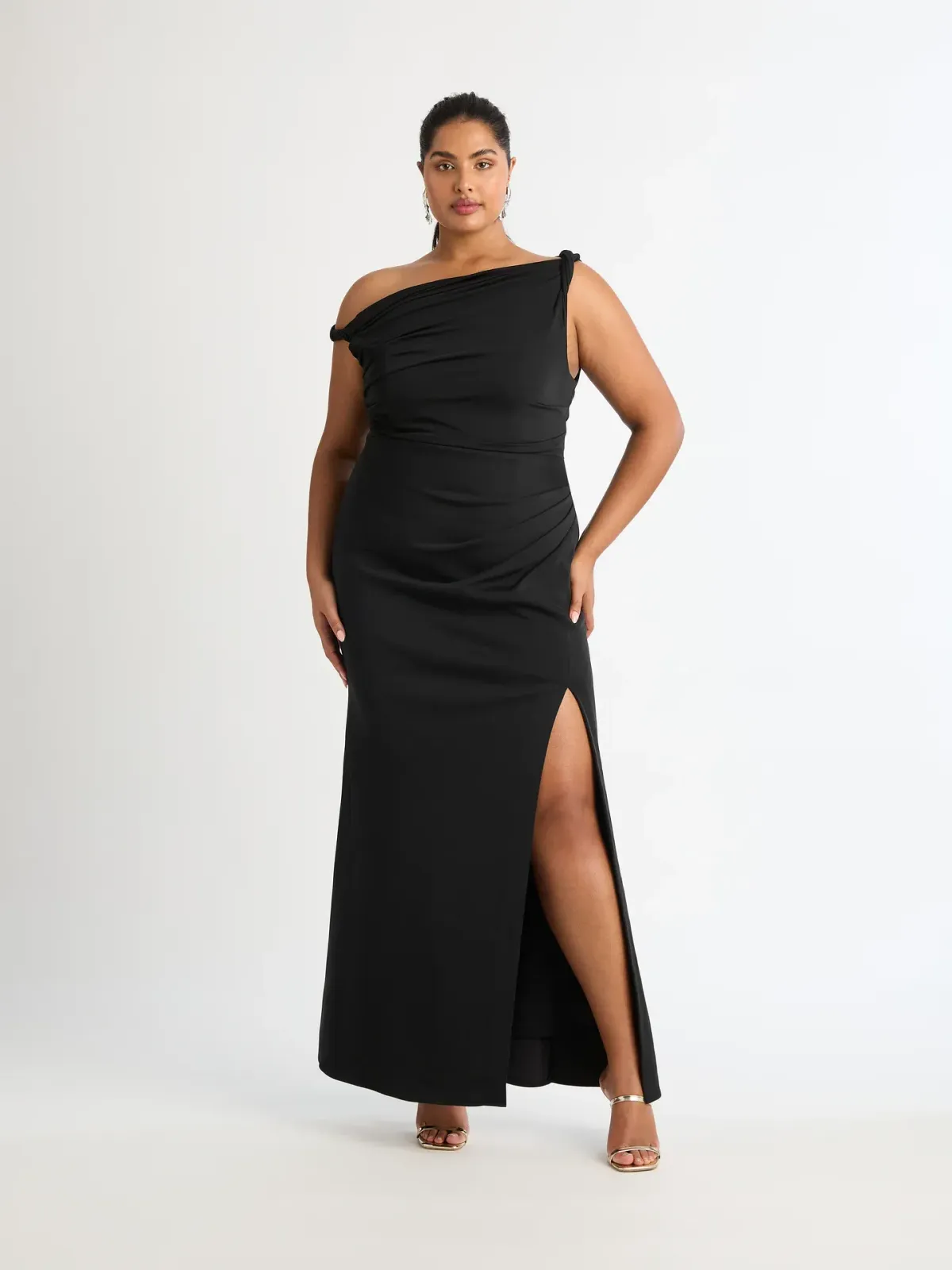 Sheike Stella Maxi Dress Black Size 16 - Image 2