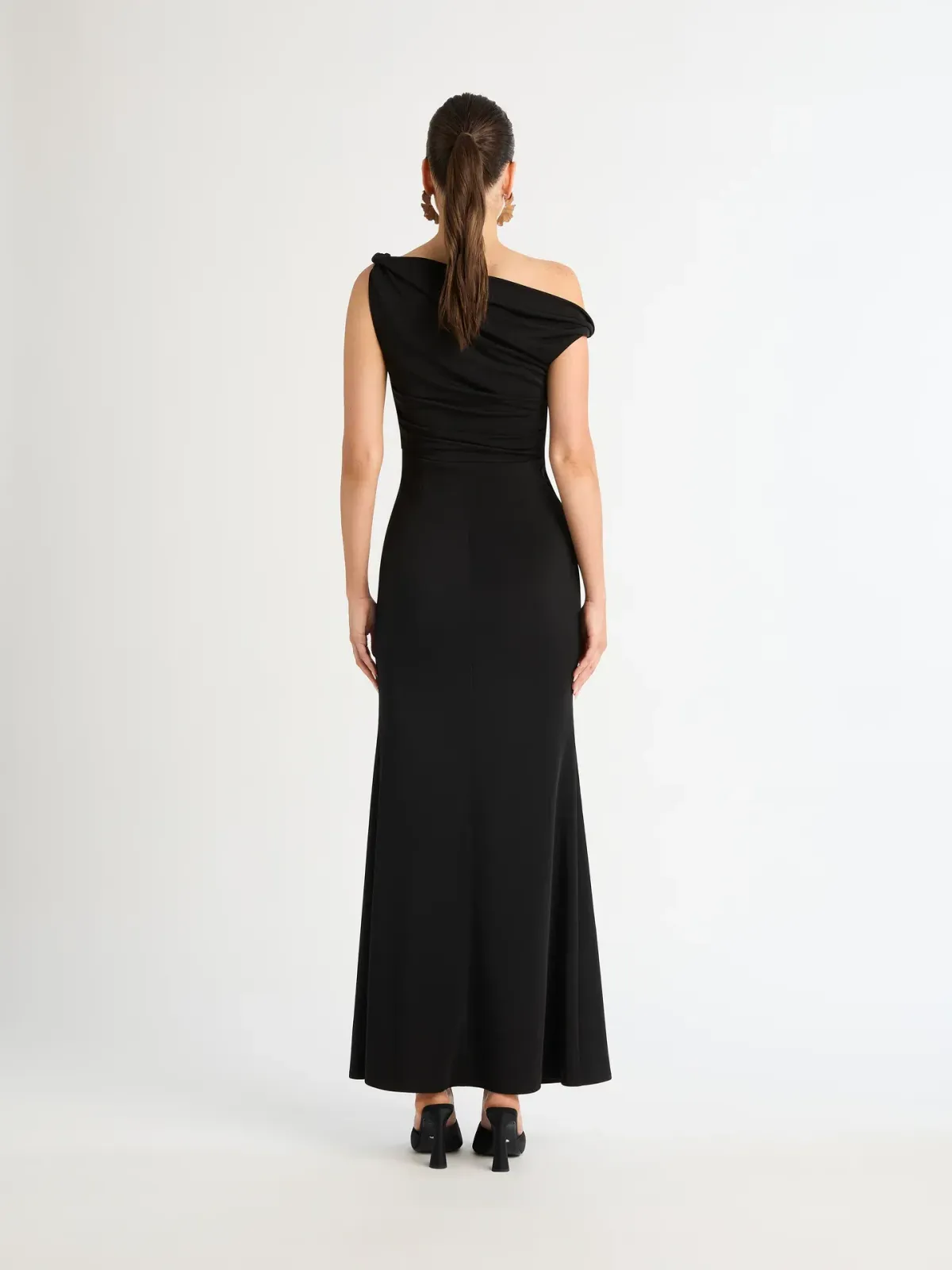 Sheike Stella Maxi Dress Black Size 16 - Image 5