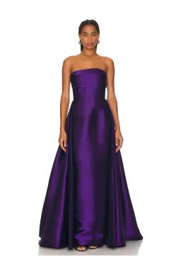 Solace London The Tiffany Maxi Dress Purple Size 10 for rent on The Volte - image 1