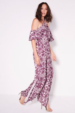 Sheike Parlour Jumpsuit Floral Print Size 8 for rent on The Volte - image 2