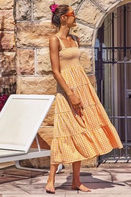 Savannah Dress (apricot) for rent on The Volte - image 2