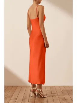 Shona Joy Milo Cut Out Midi Dress Hibiscus Size AU 6 for rent on The Volte - image 3
