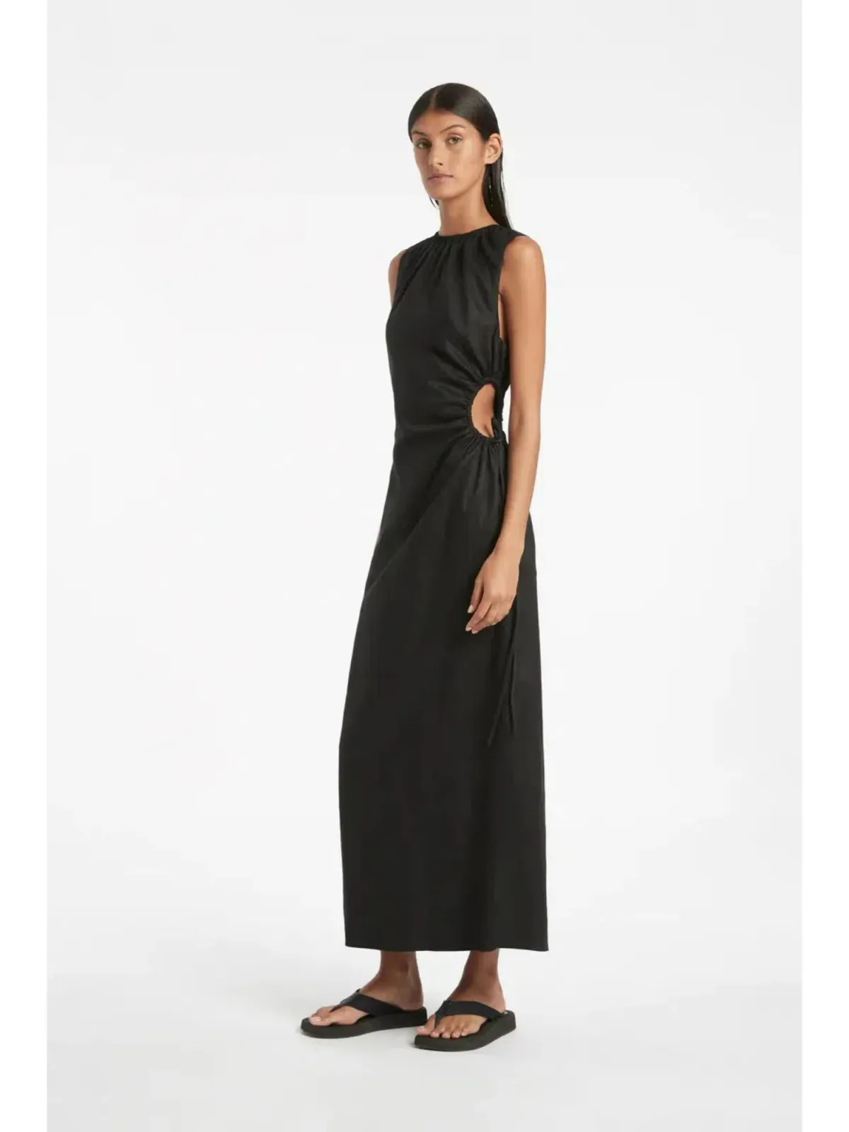 Sir The Label Blanche Cut Out Dress Black Size 2 / AU 10 - Image 2