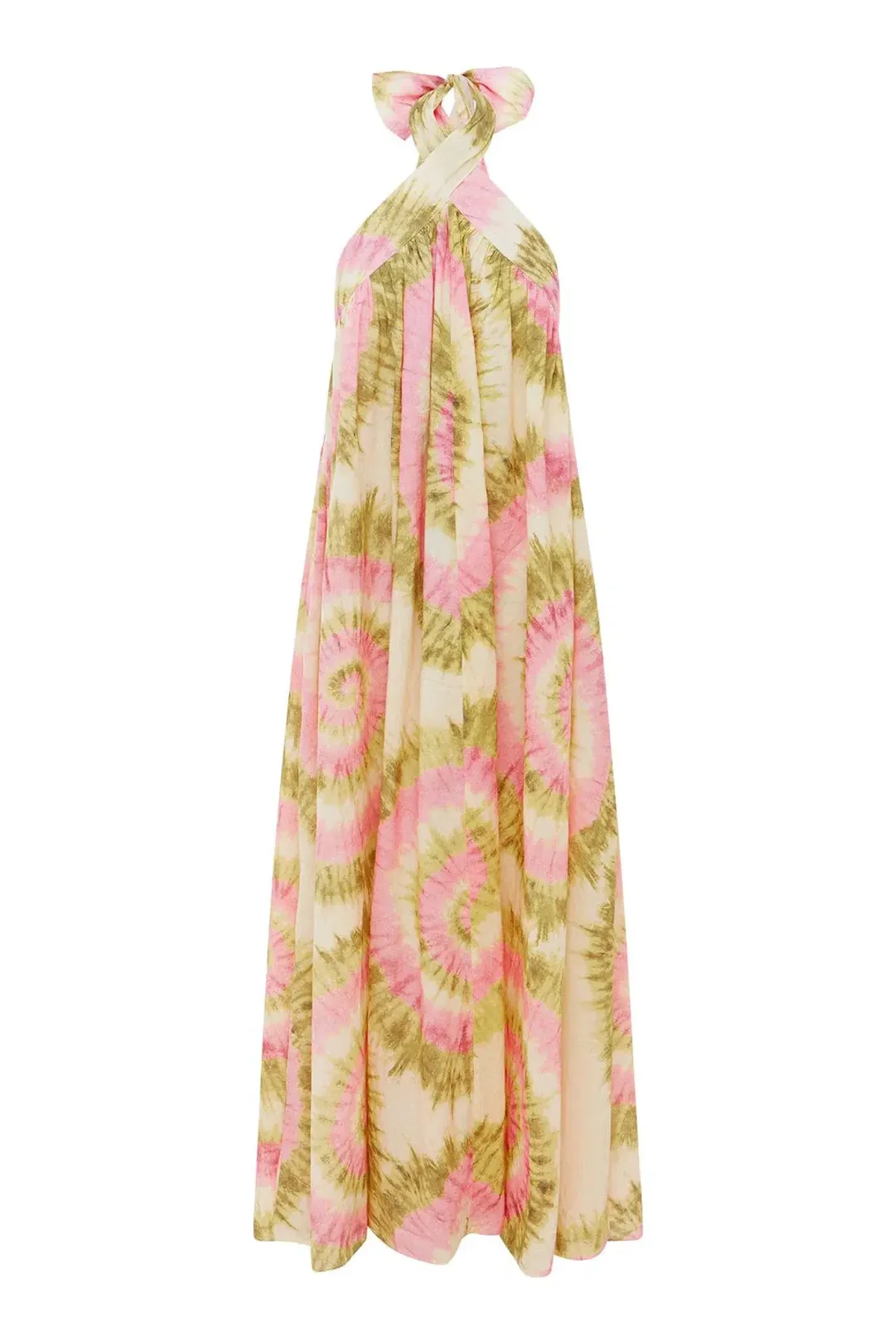 Alemais Flash Tie Neck Midi Dress in Multi Size AU 12 - Image 5